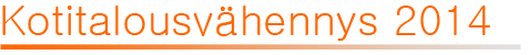 Kotitalousvähennys